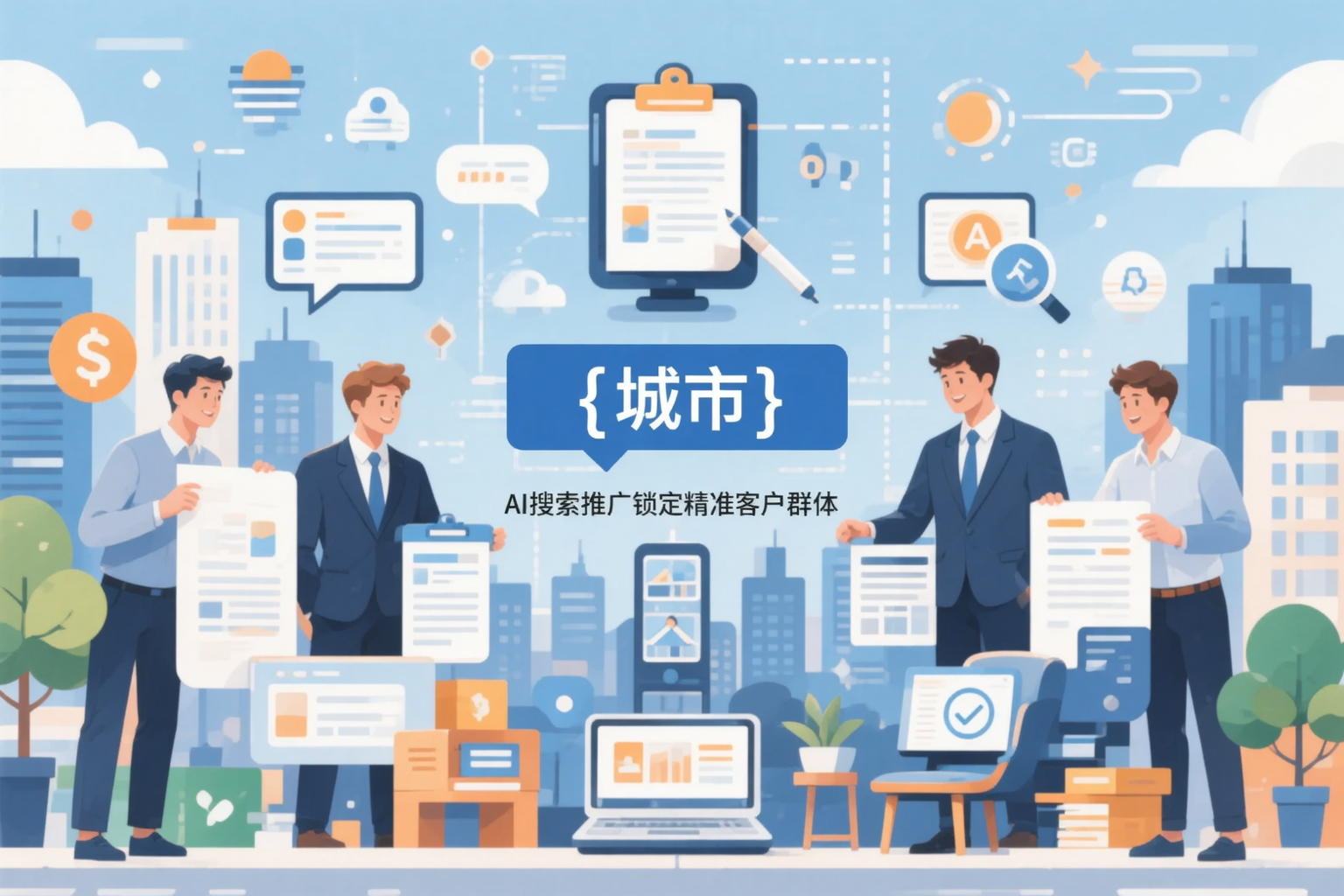 南京公司如何用AI搜索推广锁定精准客户群体
