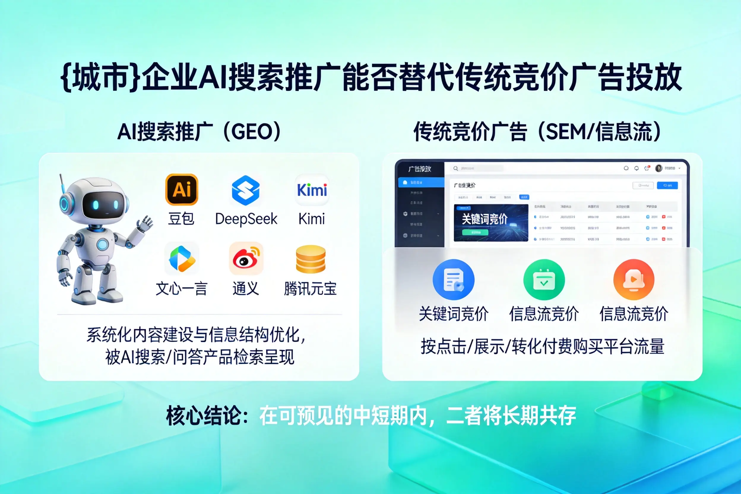 南京企业AI搜索推广能否替代传统竞价广告投放
