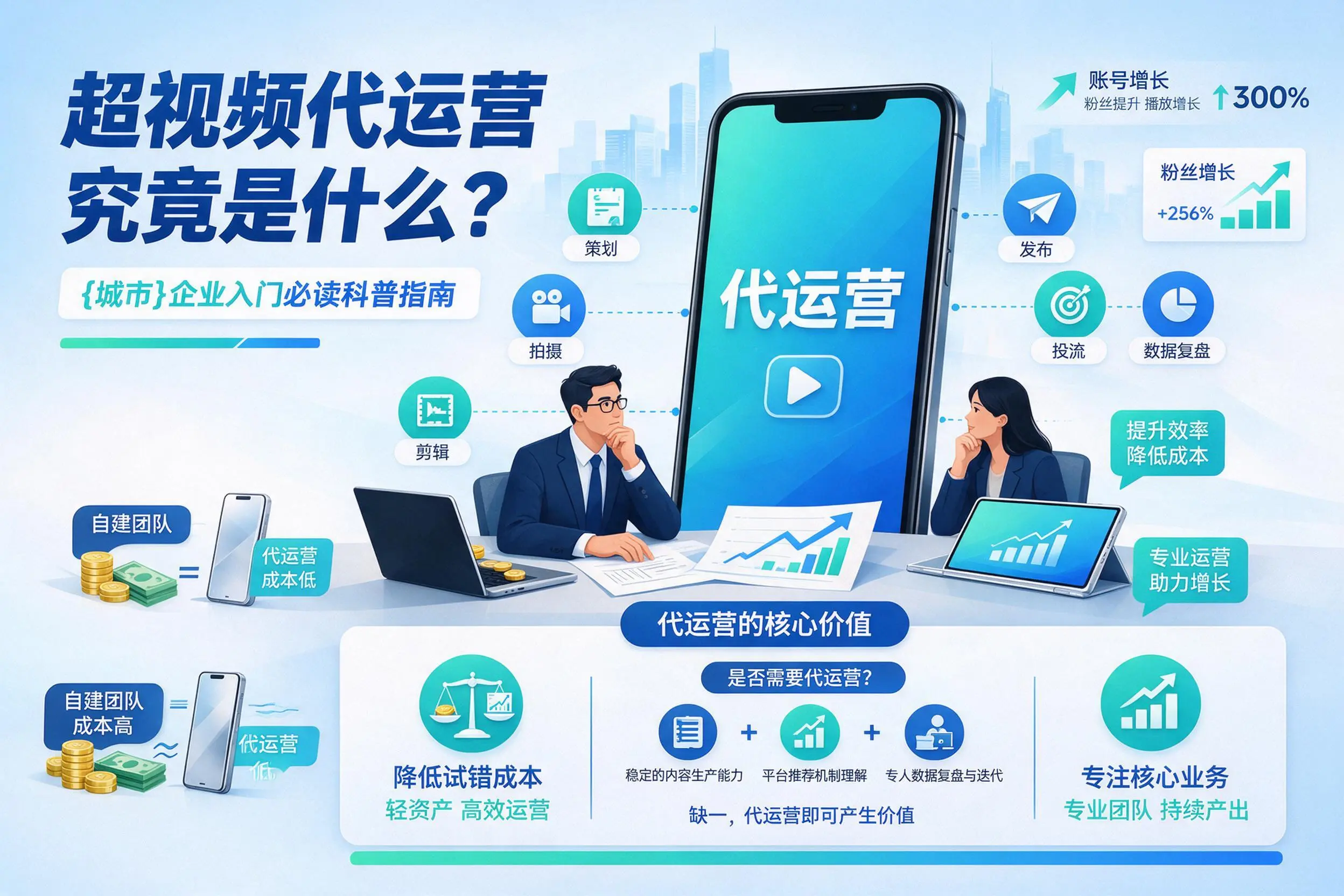 短视频代运营究竟是什么？南京企业入门必读科普指南