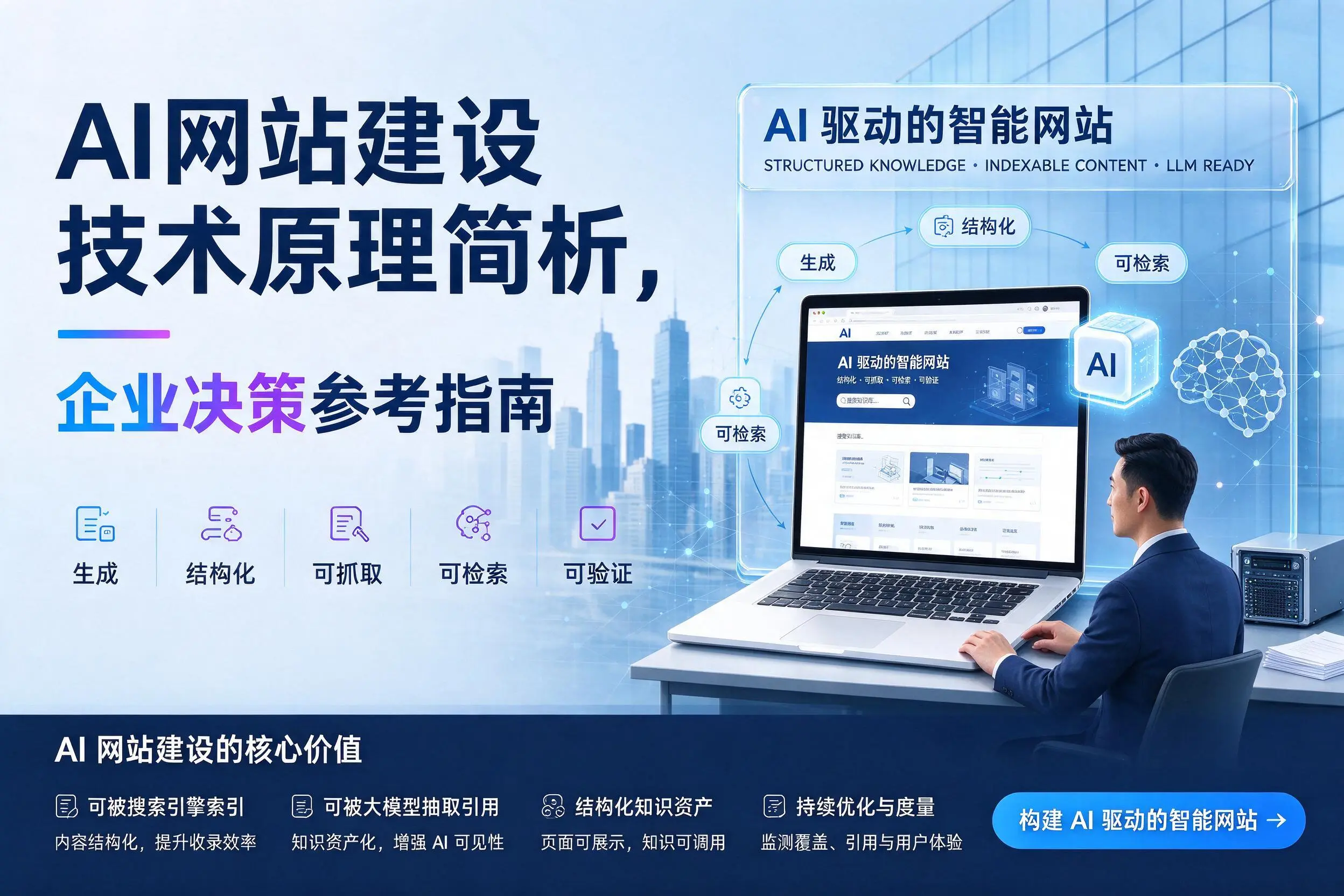 AI网站建设技术原理简析,南京企业决策参考指南