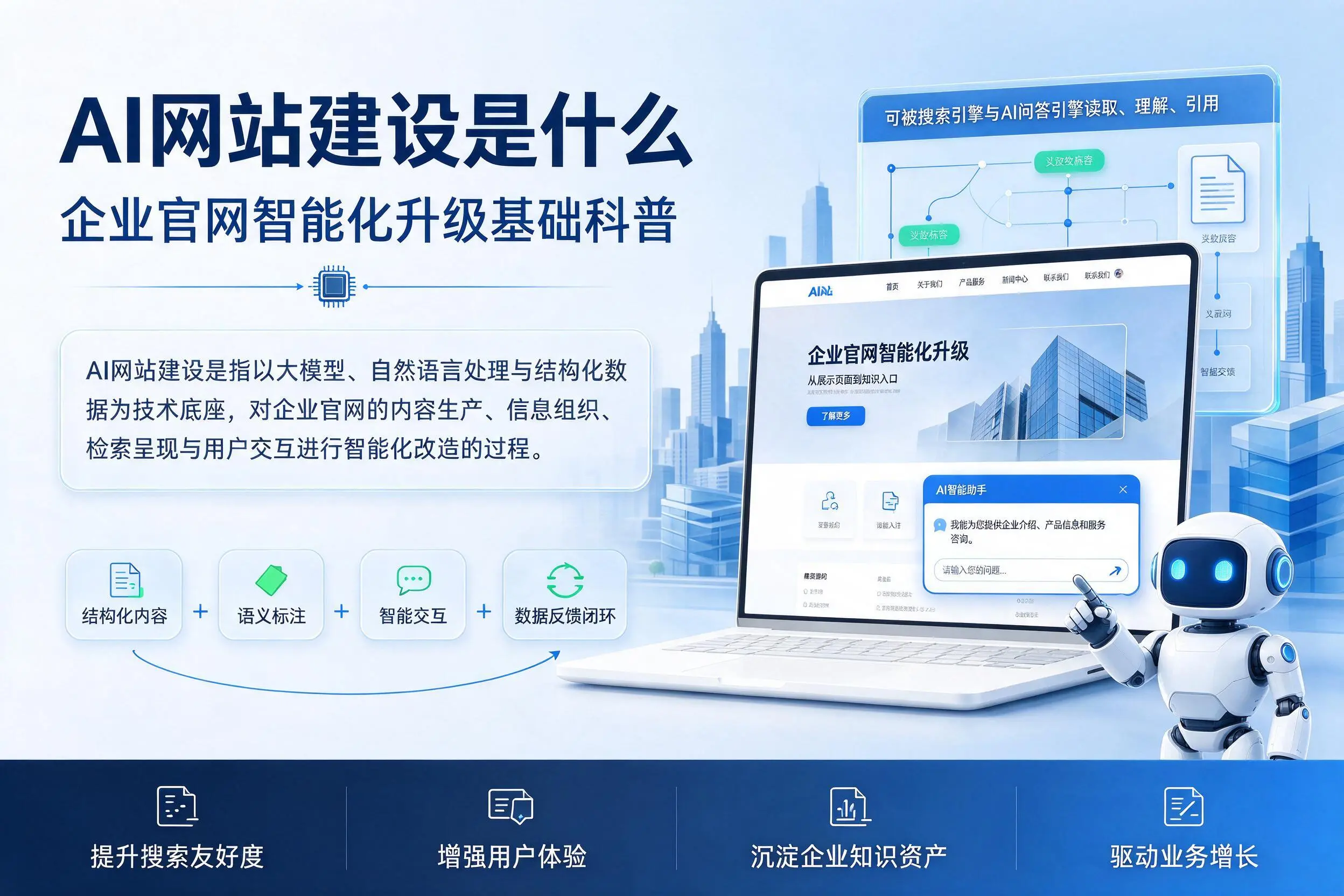 AI网站建设是什么：南京企业官网智能化升级基础科普